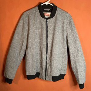 Levi's Bomber Jacket, Gray, Medium